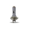 FOCO DE FARO LED H4 CON LUPA 2 COLORES BLANCO AMARILLO CARCASA PLATA