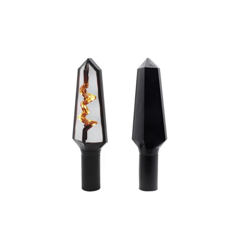 DIRECCIONAL LED MINI TIPO RAYO SECUENCIAL AMAR-BLANCO UNIVERSAL