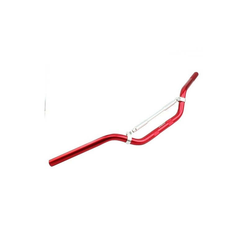 MANUBRIO ALUMINIO DEPORTIVO IRON RACING 3.5*85CM COLOR ROJO