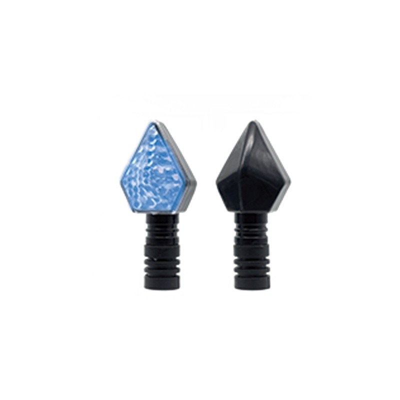 DIRECCIONAL LED TIPO ROMBO UNIVERSAL (AZUL)