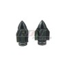 TAPON DE VALVULA DE AIRE ALUMINIO COHETE NEGRO