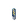 FOCO DE PELLIZCO 6 LED EXTRA PLANO AZUL