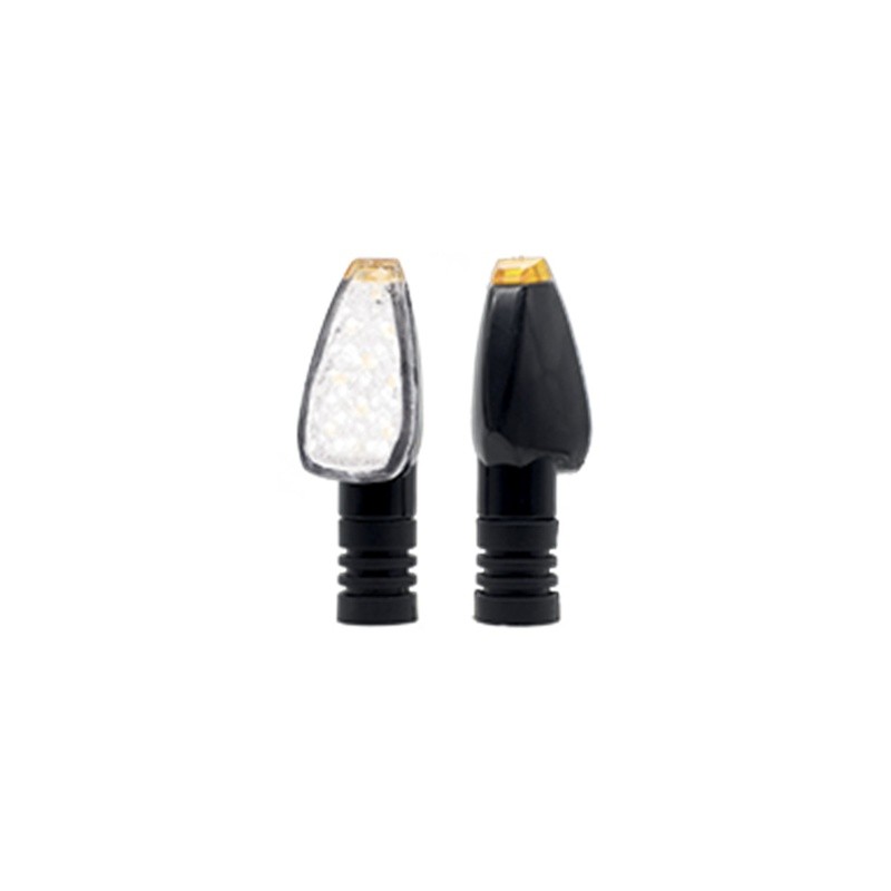 DIRECCIONAL LED NEGRO BRILLANTE UNIVERSAL (BLANCO)