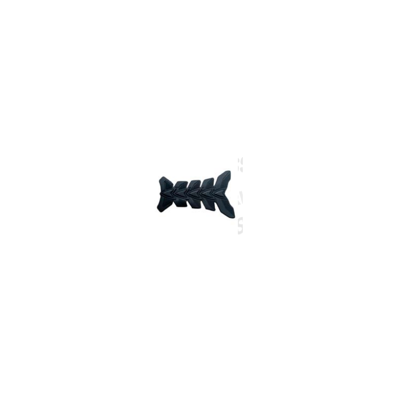 STICKER PROTECTOR DE GOMA NEGRO PARA TANQUE DE GASOLINA UNIVERSAL