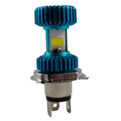 FOCO LED INDIRECTA H4  CON VENTILADOR 12 Vcc