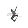 PORTA-PLACA ALUMINIO DECORATIVO NEGRO