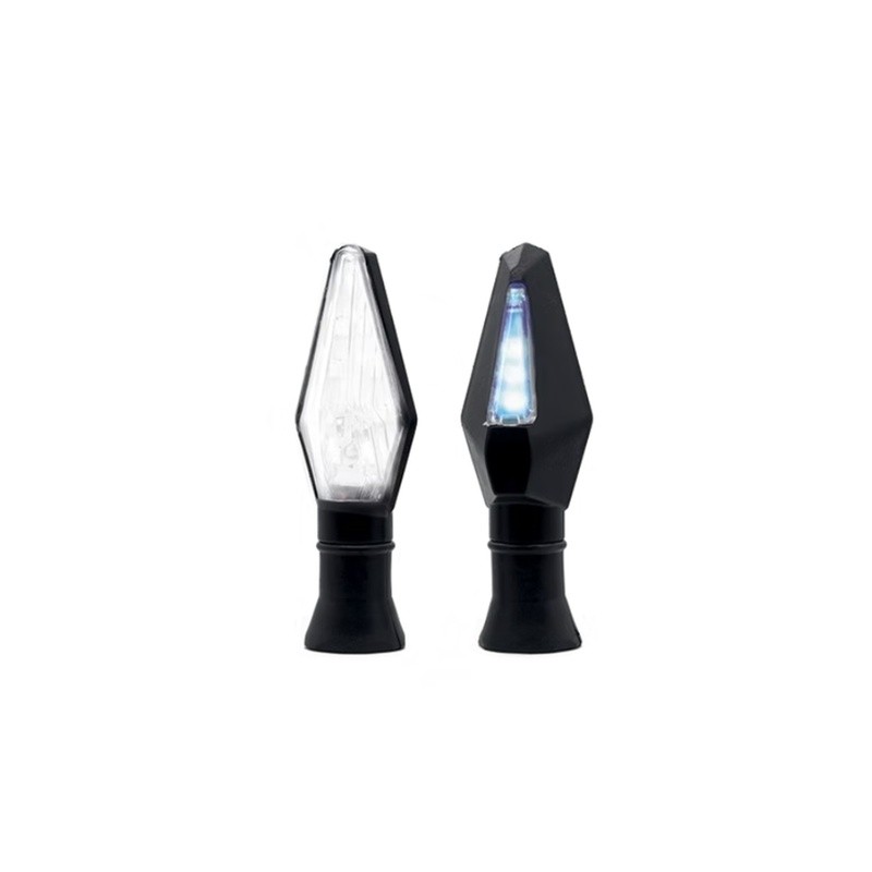 DIRECCIONAL LED DUO TIPO ROMBO BLANCO UNIVERSAL