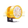 FARO AUXILIAR LEDS P/MOTOCICLETA IR1571 8-80V 6W DORADO