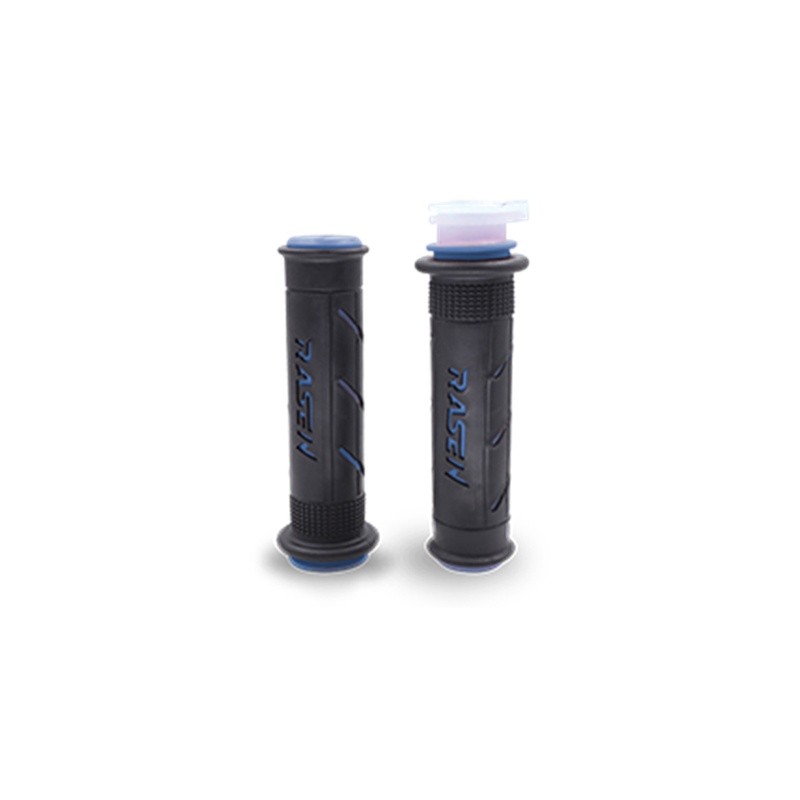 PUÑO DE CAUCHO TIPO RANURADO (AZUL)