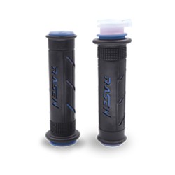 PUÑO DE CAUCHO TIPO RANURADO (AZUL)