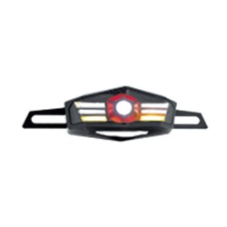 CALAVERA STOP NEON PREMIUM (AMARILLO-BLANCO)