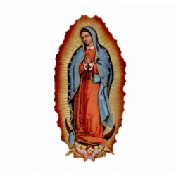 CALCOMANIA GRANDE VIRGEN DE GUADALUPE
