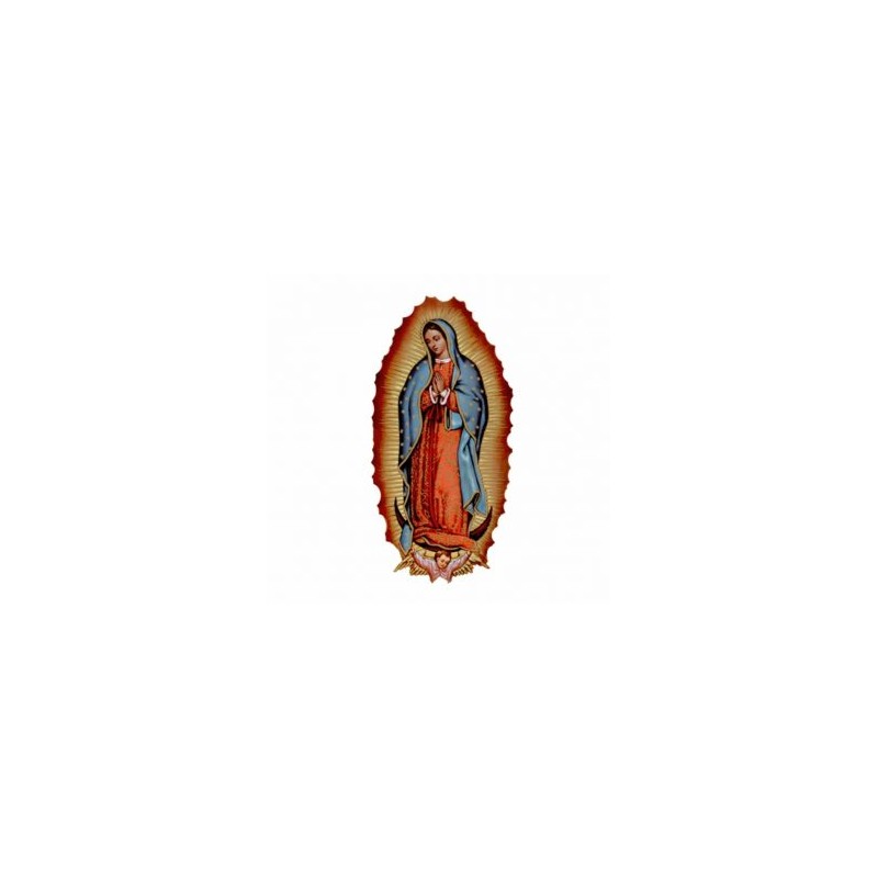 CALCOMANIA GRANDE VIRGEN DE GUADALUPE