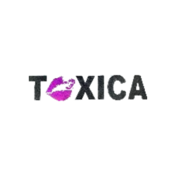 CALCOMANIA GRANDE LETRAS TOXICA