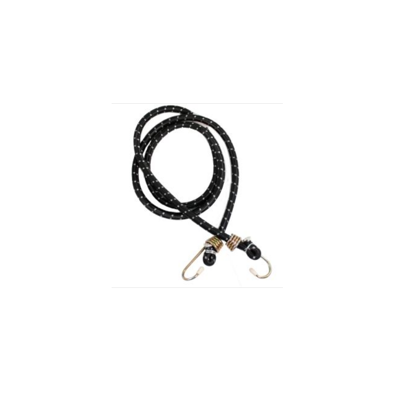 LIGA  ELASTICA NEGRA (ESLINGA) 150 cm Exterior: 100% polipropileno Interior: 100% elastano