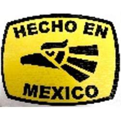 CALCOMANIA GRANDE HECHO EN MEXICO