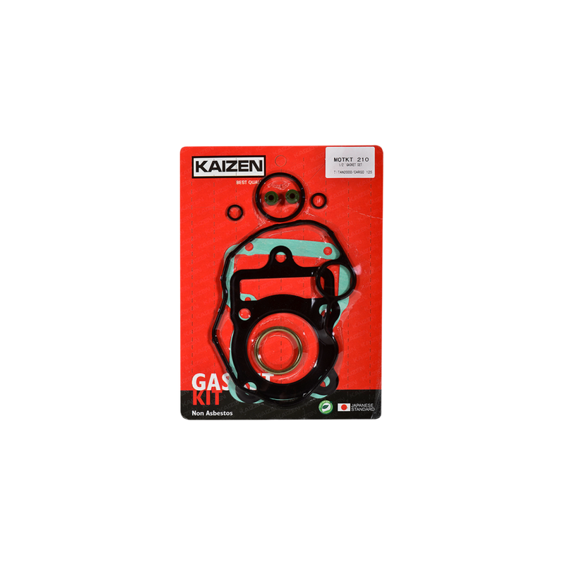 EMPAQUES MOTOR 1/2 "KAIZEN" P/HONDA TITAN 2000, CARGO 125