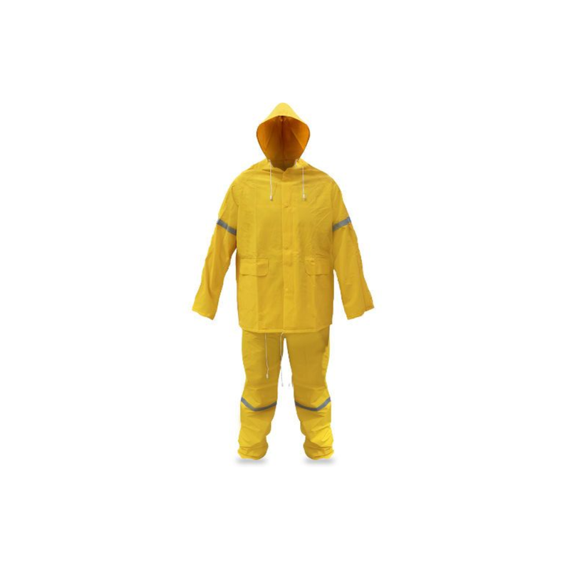 IMPERMEABLE 2PZAS ALTA VISIB AM  T-XL