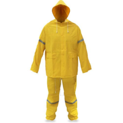 IMPERMEABLE 2PZAS ALTA VISIB AM  T-XL