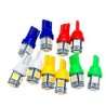 FOCO LED PELLIZCO LUZ BLANCA, ROJOS,VERDES, AMARILLO, BLANCO, AZUL 12 Vcc UNIVERSAL POR PIEZA