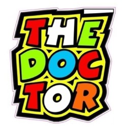 CALCOMANIA REFLEJANTE THE DOCTOR