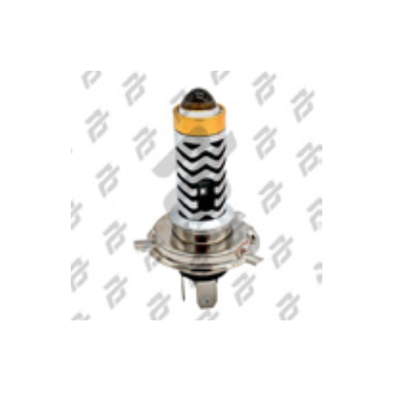 FOCO LED LUZ BLANCA ALTA LUZ AMBAR BAJA LUZ DE DIA AZUL 8W / 800LM H4 8-80 Vcc / Vca UNIVERSAL