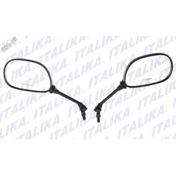 JUEGO ESPEJOS ITALIKA CON LOGO Y LEYENDA.,