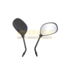 JUEGO ESPEJO P/MOTO TRABAJO ITALIKA FT125/FT150 OVALADO M10