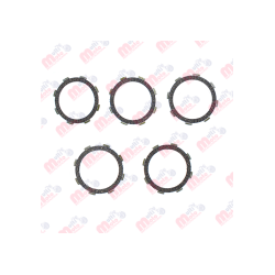 KIT DISCOS CLUTCH FT125 5PZ MEK