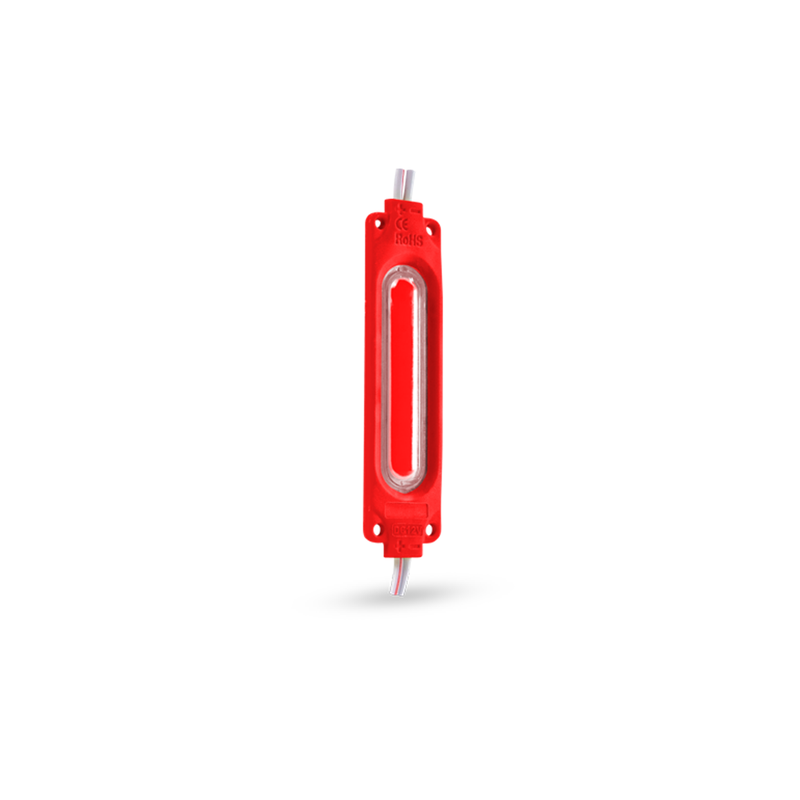 TIRA DE MODULO LED COB PLASMA 6 LUCES ENCAPSULADO ROJO