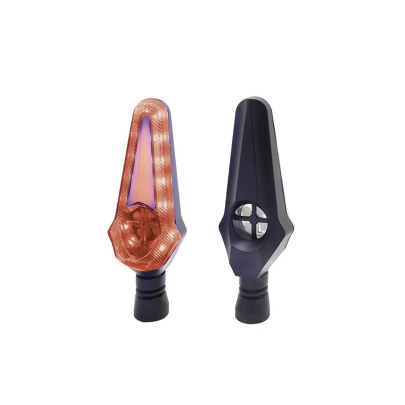 DIRECCIONAL LED SECUENCIAL TIPO HELICE AMAR-ROJO UNIVERSAL