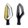 DIRECCIONAL LED SECUENCIAL TIPO ALETA AMAR-BLANCO UNIVERSAL