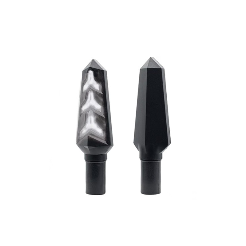 DIRECCIONAL LED SECUENCIAL TIPO RAYO AMAR-BLANCO UNIVERSAL