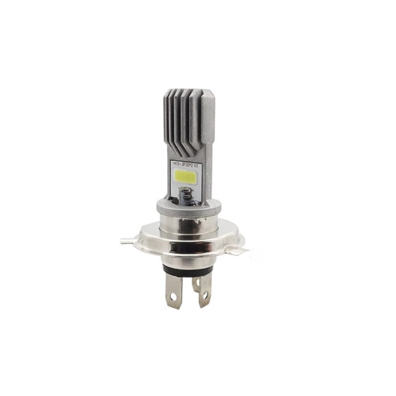 FOCO DE FARO PLATA LED PREMIUM H4 BLANCO