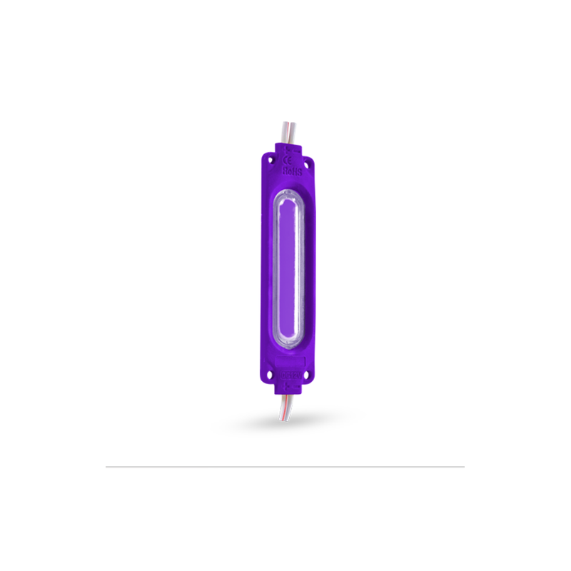 TIRA DE MODULO LED COB PLASMA 6 LUCES ENCAPSULADO MORADO