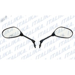 JUEGO ESPEJOS ITALIKA CON LOGO Y LEYENDA WS150 WS175