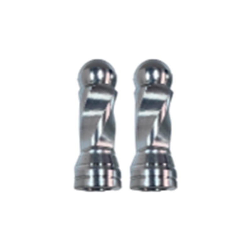 TAPON DECORATIVO PARA VALVULA EN FORMA RODONDO (PLATA)