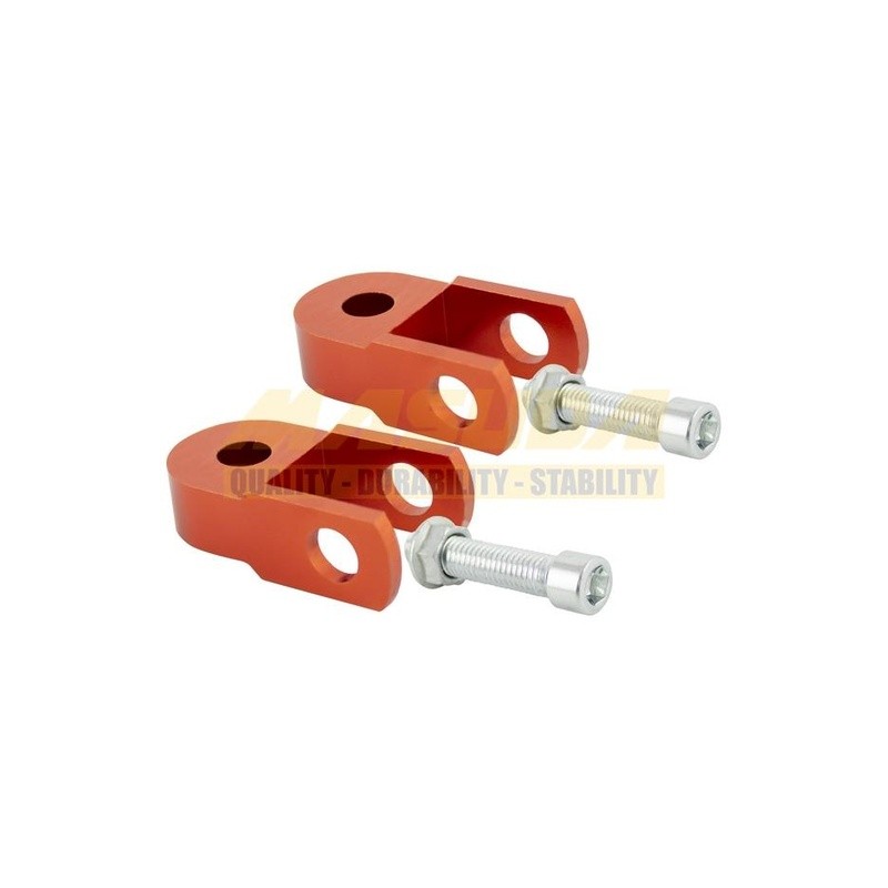 EXTENSION PARA AMORTIGUADOR DE MOTOCICLETA IR-9801 NARANJA.