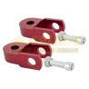 EXTENSION PARA AMORTIGUADOR DE MOTOCICLETA IR-9801 ROJA
