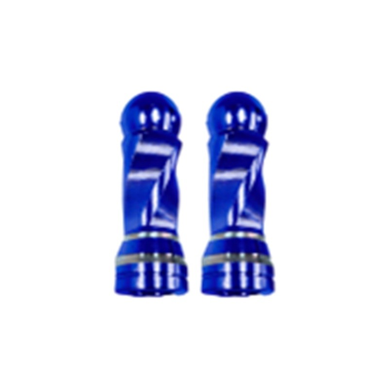 TAPON DECORATIVO PARA VALVULA EN FORMA RODONDO (AZUL)
