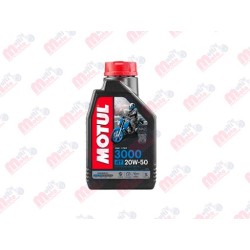 ACEITE MOTUL 3000 20W50 4T 12X1L