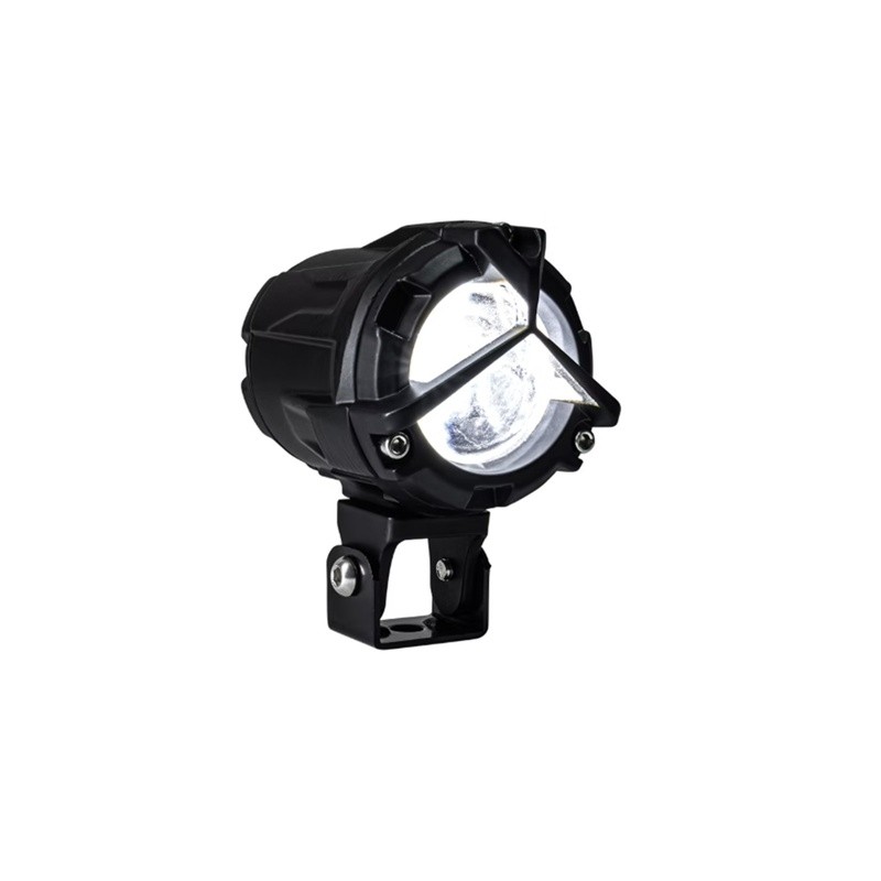 FARO AUXILIAR LED 1 LUPA LUZ BICOLOR AMARILLO-BLANCO 12/30V 30W