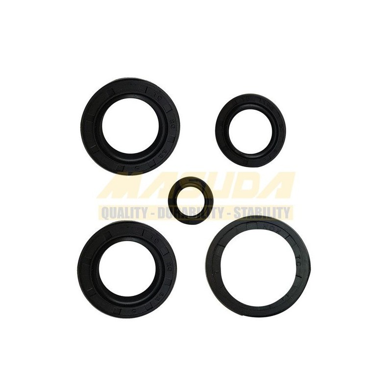 JUEGO RETENES DE MOTOR (5 PZAS) CH150 12*20*5 20*32*7 25*40*8 27*42*7 34*41*4