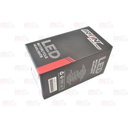 FOCO LED ALUMINIO P/MOTOCICLETA IR0101 BA20D 12-80V 9W