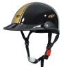 HALF HELMET MEK FLORES  COLOR NEGRO/AMARILLO