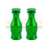 TAPON DE VALVULA DE AIRE ALUMINIO BOTELLA VERDE