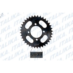 ENGRANE TRACCION FINAL 36T AR110, AT110, AT110 NEGRA, AT110 NR, AT110 RT, AT110 RT CON LED, AT110 RT LED, AX110, XT110, XT110 GR