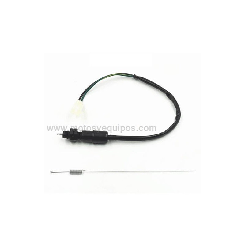 INTERRUPTOR LUZ FRENO TRASERO P/ITALIKA FT150 GTI C/RESORTE