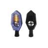 DIRECCIONAL LED SECUENCIAL TIPO ZAFIRO UNIVERSAL (AMARILLO-AZUL)