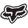 CALCOMANIA LOGO FOX EN NEGRO